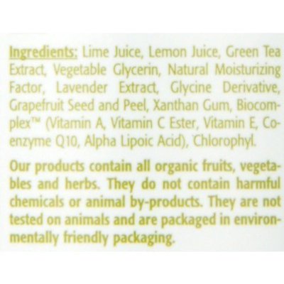 Eminence Organic Skin Care Eminence Refresh Tonique, Lime, 4.2 Ounce