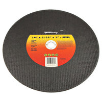 Forney 72356 Chop Saw Blade Type 1 High Speed Metal with 1-Inch Arbor A24R-BF 14-Inch-by-5/32-Inch
