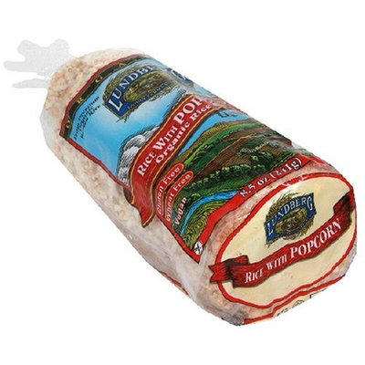 Lundberg Organic Popcorn Rice Cake, 8.5-Ounces (Pack of 12)