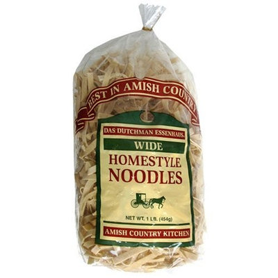 Essenhaus Amish Country Homemade Noodles, Wide, 16-Ounce Bags (Pack of 6)