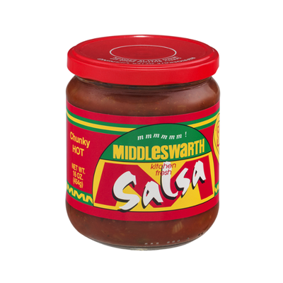 Middleswarth Kitchen Fresh Salsa Chunky Hot