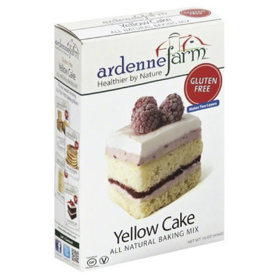 Ardenne Farm All Natural Gluten Free Baking Mix Yellow Cake 16 oz