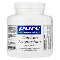 Pure Encapsulations - Calcium/Magnesium (citrate) 180's (Premium Packaging)