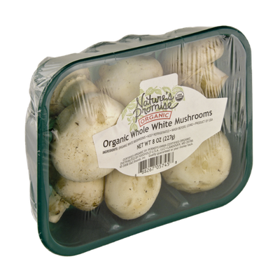 Nature's Promise Organics Whole White Mushrooms