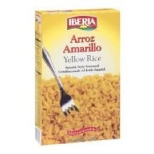 Iberia World Foods Rice, Seasoned Yellow, 10-Ounce (Pack of 12)