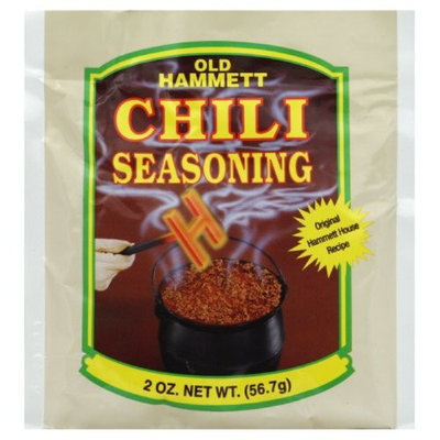 Old Hammett Chili Hammett Chili Chili Seasoning, 2-Ounce (Pack of 24)