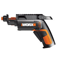 Worx WX254L 4 Volt Semi Automatic Power Screwdriver With 12 Driving B, 1 ea