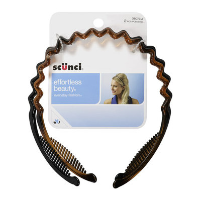 Conair Scunci Effortless Beauty Zig-Zag Headbands