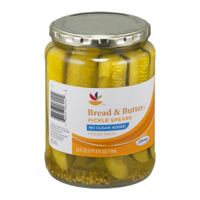 Ahold Pickle Spears Bread & Butter No Sugar Added