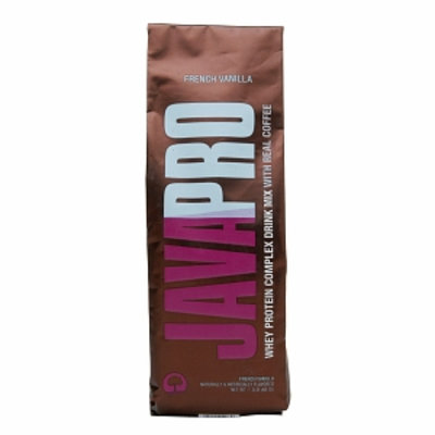JAVAPRO Whey Protein Complex Drink Mix with Real Coffee, French Vanilla, 1.5 lbs
