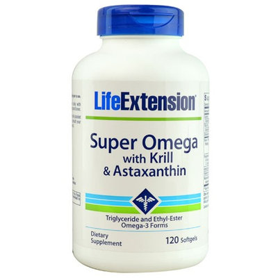 Life Extension Super Omega with Krill & Astaxanthin 120 Softgels