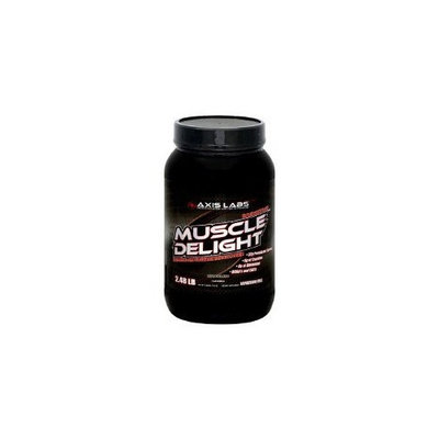 Axis Labs Muscle Delight Vanilla, 2.48lb, 2.8 Bottle