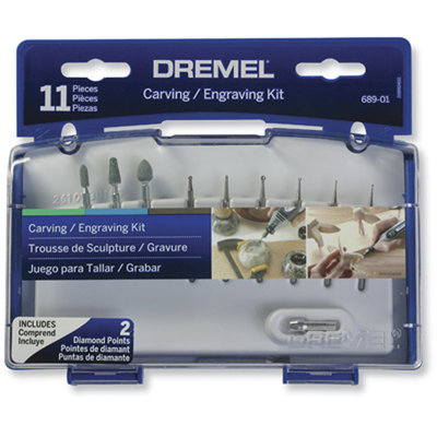 Dremel 689-01 Carving/Engraving Mini Accessory Kit