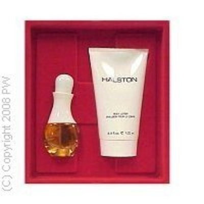 Halston By Halston Gift Set For Women Cologne Spray 3.4 Oz & Body Lotion 4.2 Oz
