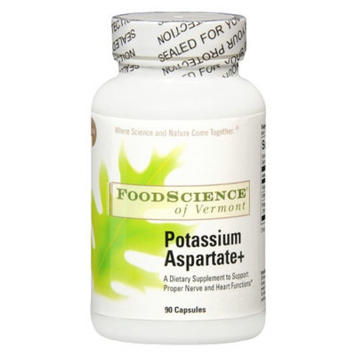 FoodScience of Vermont Potassium Aspartate+ Capsules