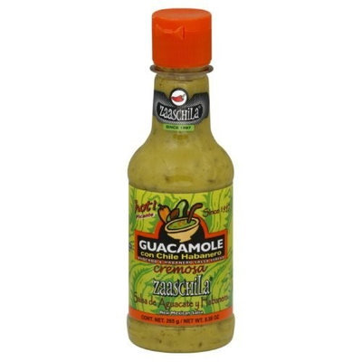 Zaaschilla Salsa Spread Guacamole Habanero, 9.35-Ounce (Pack of 6)