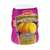 Giant Pink Lemonade Old Fashioned Drink Mix