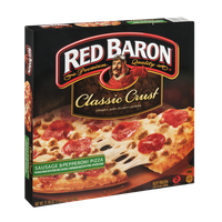 Red Baron Classic Crust Sausage & Pepperoni Pizza