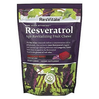 ResVitale - Resveratrol Age-Revitalizing Fruit Chews Bordeaux Berry - 30 Soft Chews