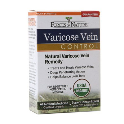 Forces of Nature Varicose Veins Control, 1.12 fl oz