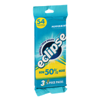 Eclipse Sugarfree Gum Peppermint - 54 Pieces