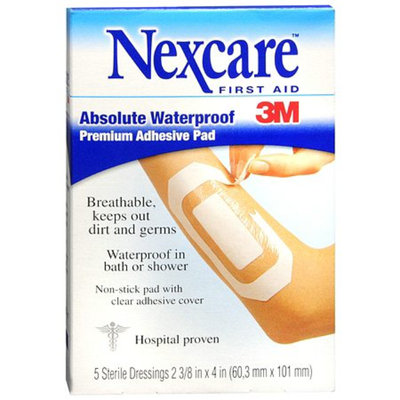 Nexcare Absolute Waterproof Premium Adhesive Pad 2 3/8