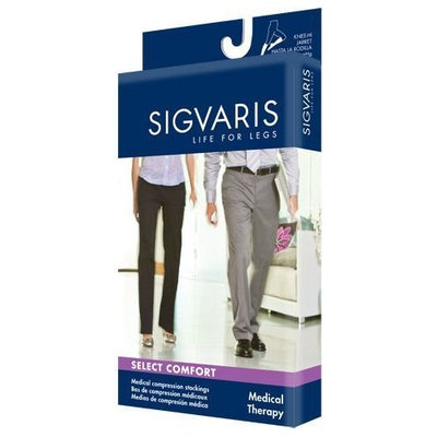Sigvaris 860 Select Comfort Series 20-30 mmHg Open Toe Unisex Thigh High Sock Size: L3