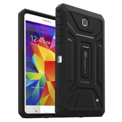 GearIt Samsung Galaxy Tab 4 7.0 Case, SHOXX PC/TPU Silicone Hybrid Rugged Hard Shell Cover Tablet Case for Galaxy Tab 4 7.0