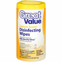 Great Value Lemon Scent Disinfecting Wipes