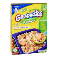 Gerber® Graduates for Toddlers Lil' Entrees Rice and Turkey in Gravy