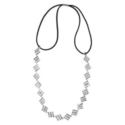 RIVIERA, A STYLEMARK CO Women's Riviera Headwrap with Rhinestones - Silver