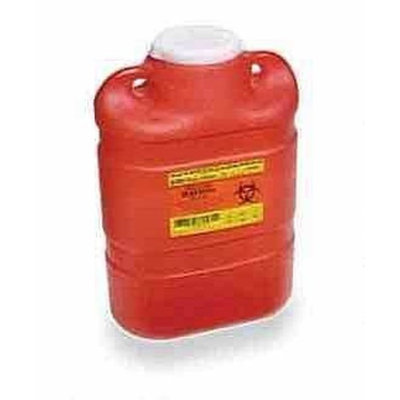 BD Sharps Collector 8.2 qt Large, Red - 1 ea