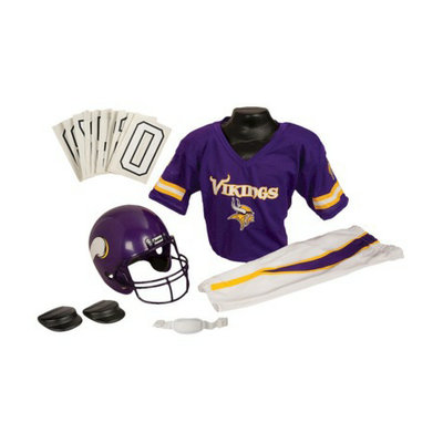 Franklin Sports NFL Vikings Deluxe Uniform Set - Medium