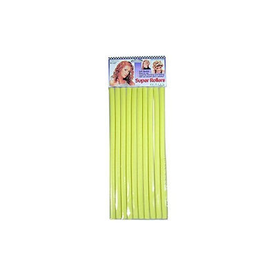 Hair Art HAIRART Super 9 1/2 inch Rollers Good for Perming & Setting (Diameter: 3/8 inch/Model: SY1) (Pack of 1)