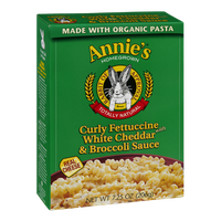 Annie's® Homegrown Curly Fettuccine with White Cheddar & Broccoli Sauce