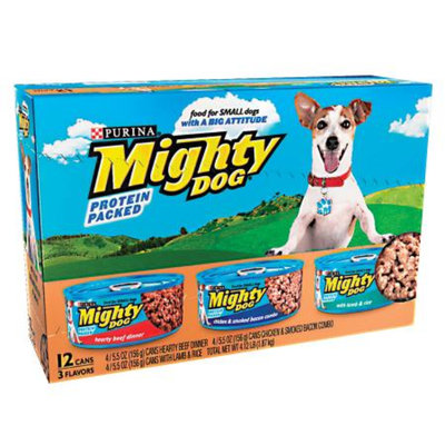 Mighty Dog 5.5oz Variety, 12 ea, 4.15 LB