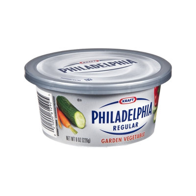 Kraft Philadelphia Regular Garden Vegetable Cream Cheese