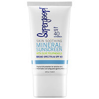 Supergoop! Skin Soothing Mineral Sunscreen Broad Spectrum SPF 40 2.4 oz