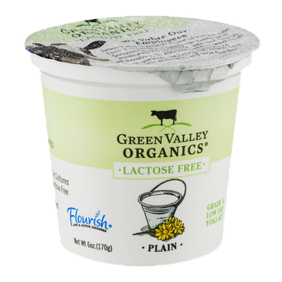 Green Valley Organics Lactose Free Yogurt Plain