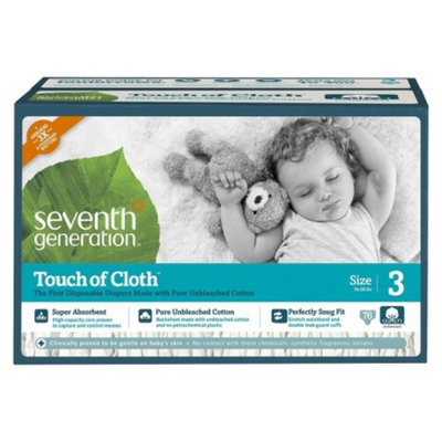 Seventh Generation Touch of Cloth™ Size 3 Baby Diapers