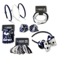 French Toast Girls' School Uniform Hair Accessory Set