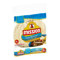 Mission Carb Balance Medium Soft Taco Flour Tortillas - 8 CT