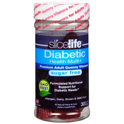 Slice of Life Diabetic Multivitamin Gummies