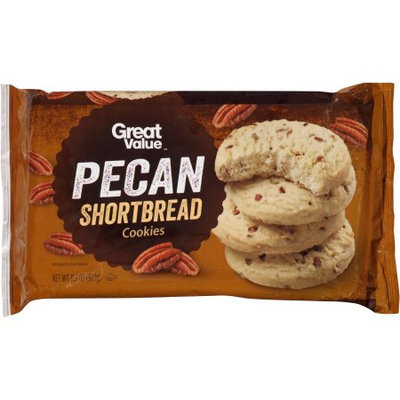 Great Value Pecan Shortbread Cookies 11.3oz