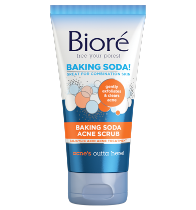 Bioré Baking Soda Acne Scrub
