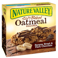 Nature Valley™ Soft-baked Oatmeal Squares Banana Bread Dark Chocolate