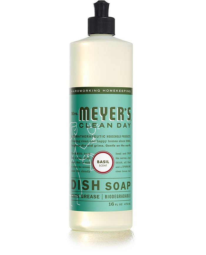 Mrs. Meyer's Clean Day Basil Dish Soap