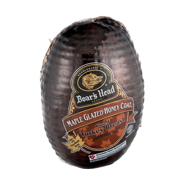 Boar's Head Maple Glazed Honey Coat Cured Turkey Breast