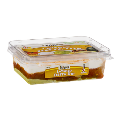 Luisa's Black Bean Taco Layered Fiesta Dip Mild