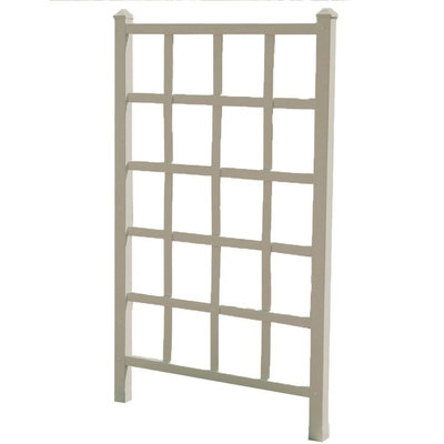 Earthbox EarthBox Veneer Trellis Mocha Attaches to Garden Veneer